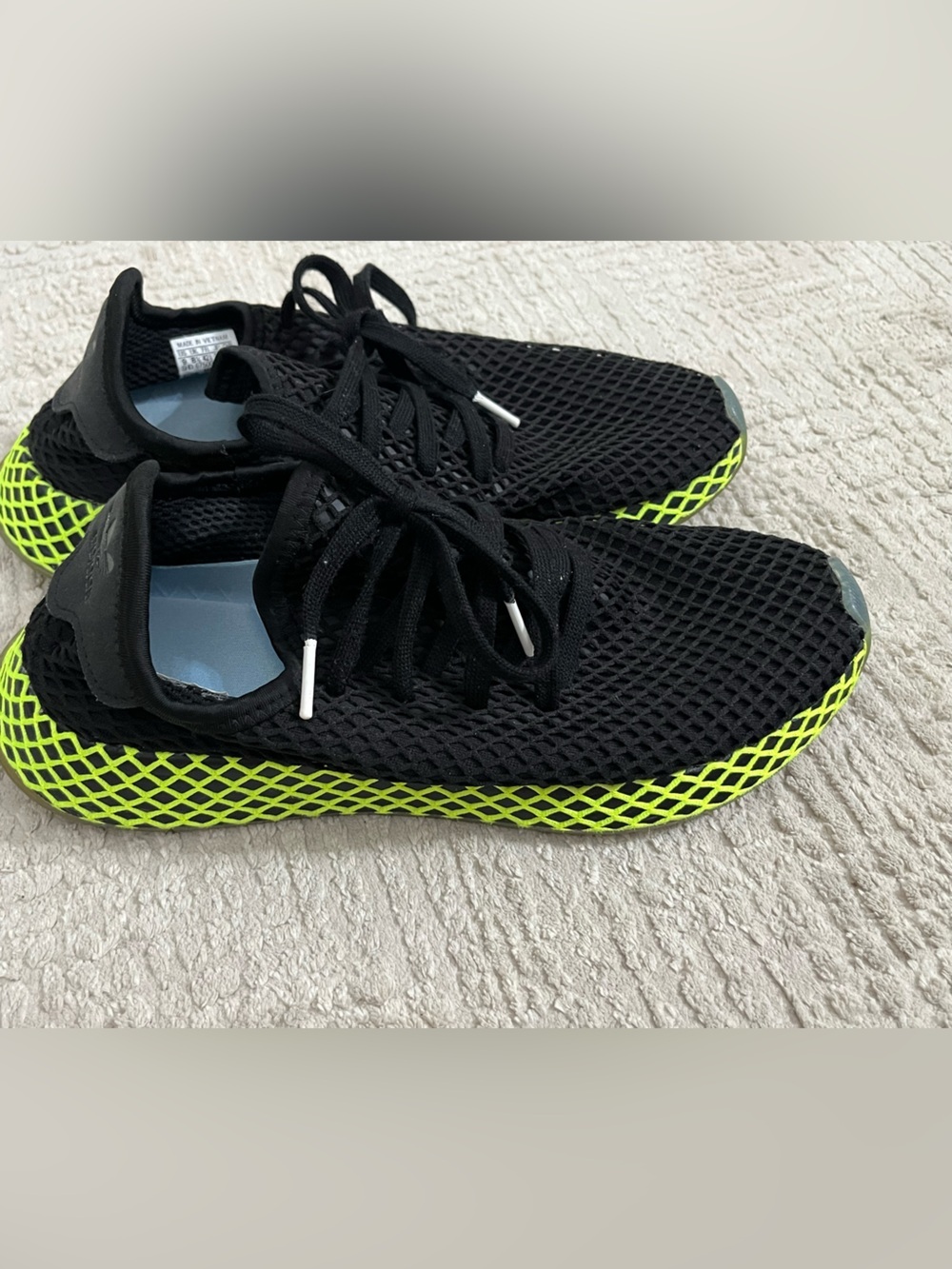 Adidas Deerupt Black/Neon - Picture 4 of 5